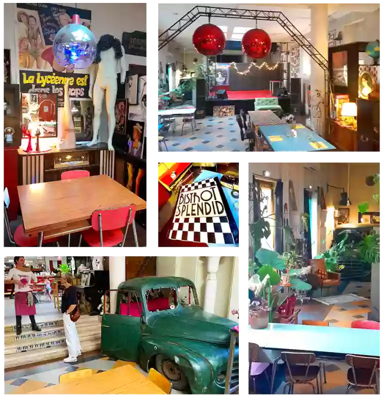 Lieu - Galerie Expo - Brocante - Depot Vente - Le Bistrot Du Splendid - restaurant LANGOIRAN - Brocante Langoiran
